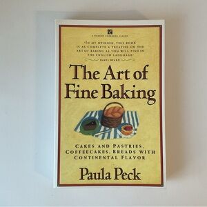 The Art of Fine Baking by Paula Peck Vintage Paperback 1961